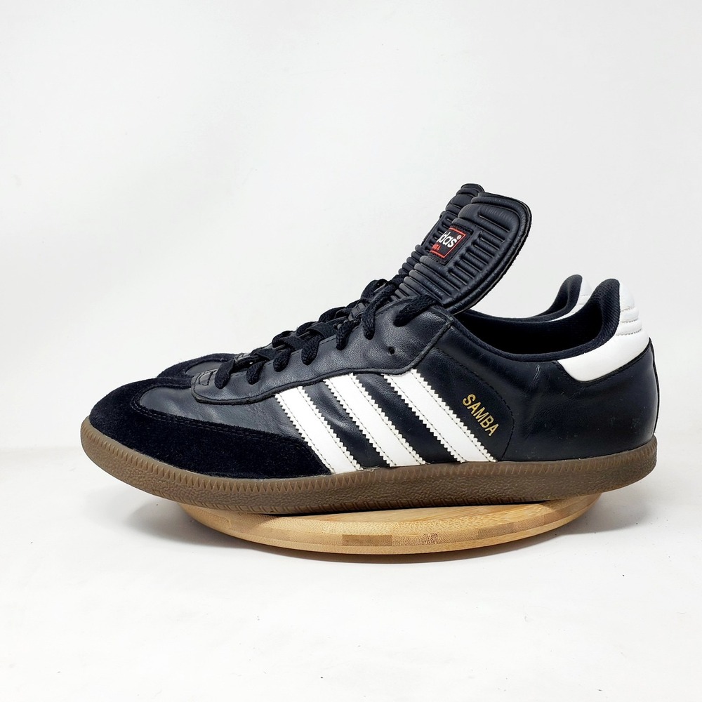 Adidas Samba OG Shoes Mens 10.5 Classic Black Soccer Low Turf Indoor Sneaker